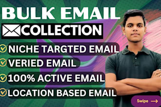 collect active bulk email niche targeted email list building