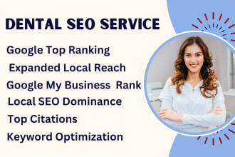 do seo services for dental websites, dental s e o expert for google top rank