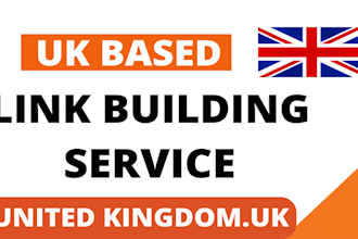 build 30 high quality uk backlinks from uk site
