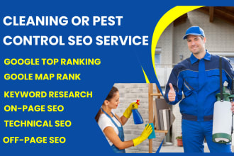 do seo service for cleaning business or pest control company