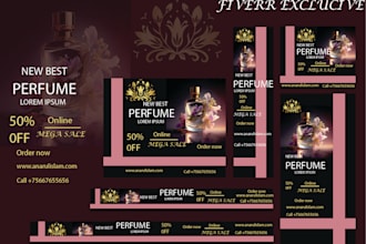 creat professional web banner design for ads