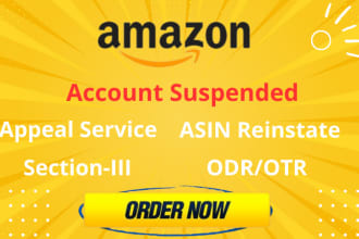 reinstate your amazon suspended account plan of action