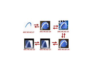 convert archicad files to earlier versions to 3ds, sketchup, blender, rhino etc