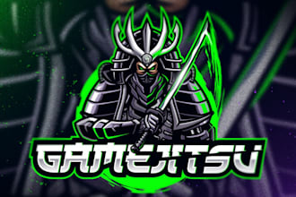 create high quality logo about esport, gaming, twitch mascot