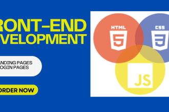 expert frontend developer HTML CSS javascript bootstrap