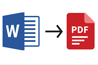 format your word doc to PDF format