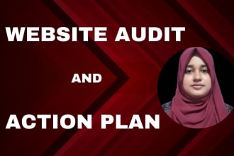 do a professional SEO audit and create an action plan