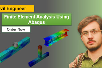 do finite element fea analysis in abaqus