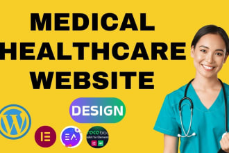 pro medical business website design for doctors clinics on wordpress