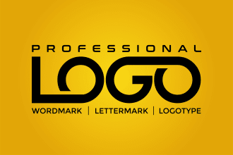 design wordmark, lettermark, logotype, font or typography