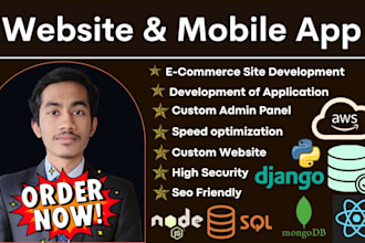 expert full stack developer react mern nextjs django tailwind vue ci cd devops