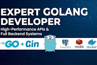 be your golang expert to build fast backend systems
