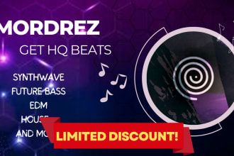 produce amazing synthwave, edm, house, future bass beats
