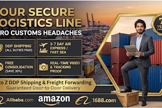 be your ddp shipping agent and freight forwarder
