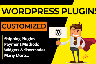 do plugin development for wordpress and woocommerce