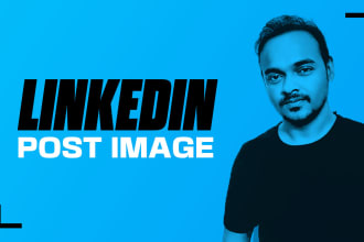 design catchy linkedin or facebook post images
