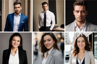 create your ai headshot or image using your selfie
