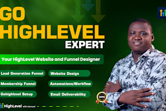 gohighlevel sales funnel, highlevel emails, gohighlevel landing page, automation