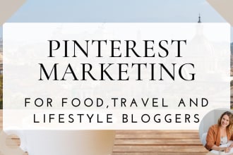 manage your pinterest marketing for your food, travel or lifestyle blog