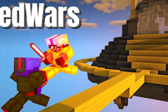 play minecraft java edition with me bedwars,skyblock etc