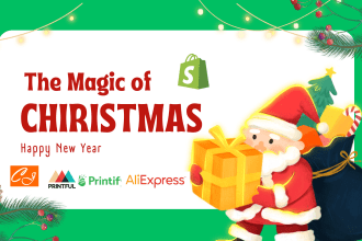 build christmas shopify store, christmas dropshipping store