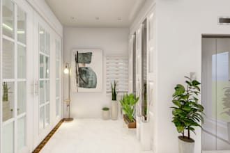 do interior design of residence, office and retail