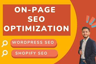 do advance wordpress and shopify on page SEO