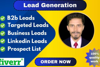 do web scraping and b2b lead generation for any industry email collection