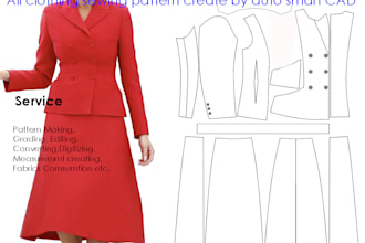 do clothing sewing pattern maker and grader
