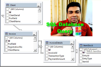 work in sql query, store procedur, ssrs, ssis, sql database project