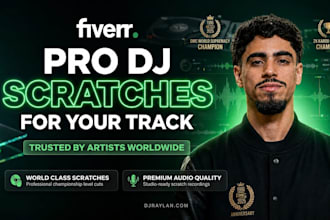 create professional dj scratches for your track