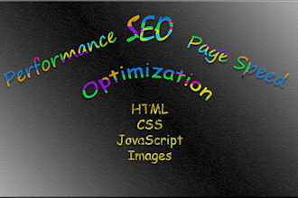 increase your page speed and performance