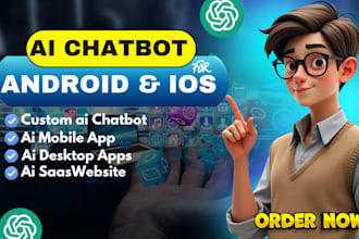 build ai saas ai chatbot ai website ai app chatgpt with full integration