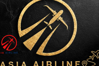 a distinctive airline logo design