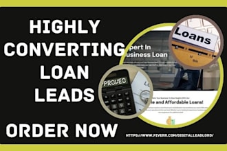 generate tax leads payday loan business loan mca mortgage protection website