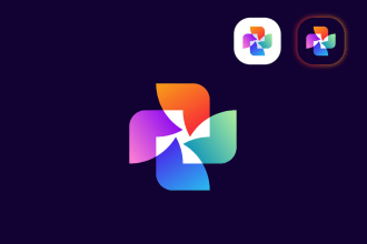 create modern app logo design