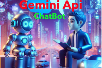 develop ai applications and chatbot using google gemini api