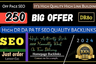 do high quality DR 50 and high tf 45 dofollow SEO korea and thai backlinks