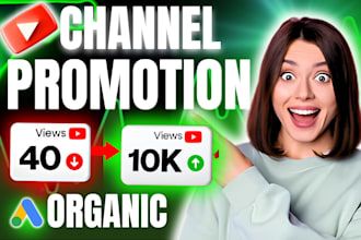 do best organic youtube video promotion through google ads