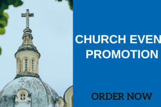 do church promotion ,church event