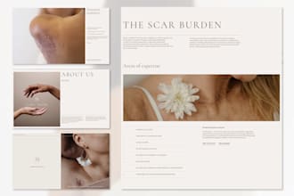 create a modern and luxury landing page, mobile friendly