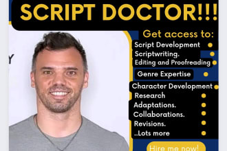 do ebook adaptation to industry movie script screenplay scriptwriter for film