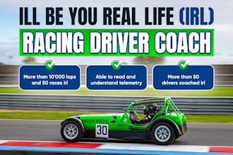 coach simracing as a pro driver