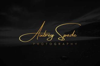 design luxury signature and handwritten business logo