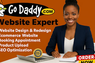 develop godaddy website design godaddy website redesign godaddy create godaddy