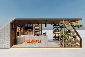 do 3d exhibition stalls, booth, stand, kiosk designs