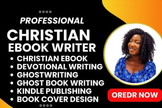 ghostwrite non fiction ebook,christian ebook writing, self help ebook