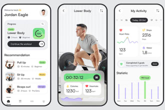 develop fitness app gym app workout app health app