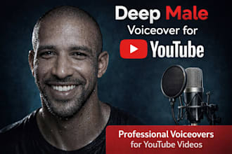 record a deep male voiceover for your youtube video