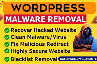 fix hacked websites, wordpress malware removal, security